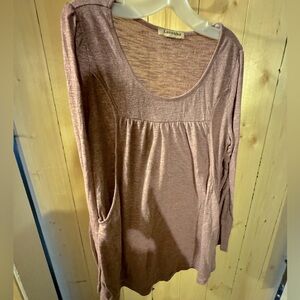 Nursing long sleeve top